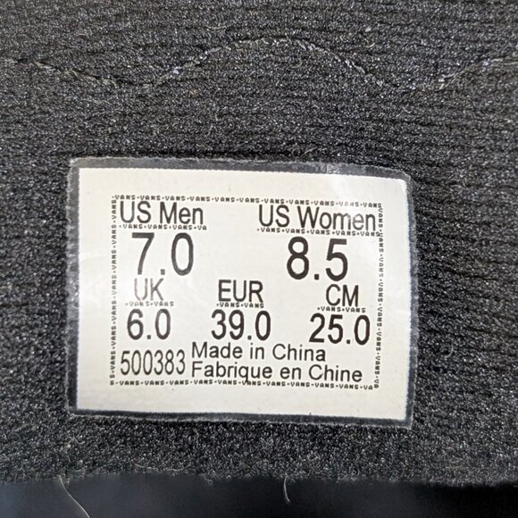 Vans City Hi-Rise Boot in Black/Gray - Size 8.5W/7M - Picture 8 of 9